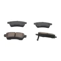 Warranty 24 months Brand New Semi-metal Ceramic Front Rear Brake Pad D1100-8206 Fits Nissan