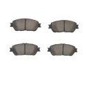 Warranty 24 months Professional Supply Wholesale D906-7896 Metallic Disc Ceramic Car Brake Pads For Japanese Car