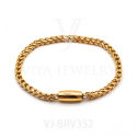 Unisex 4mm Chain Bracelet