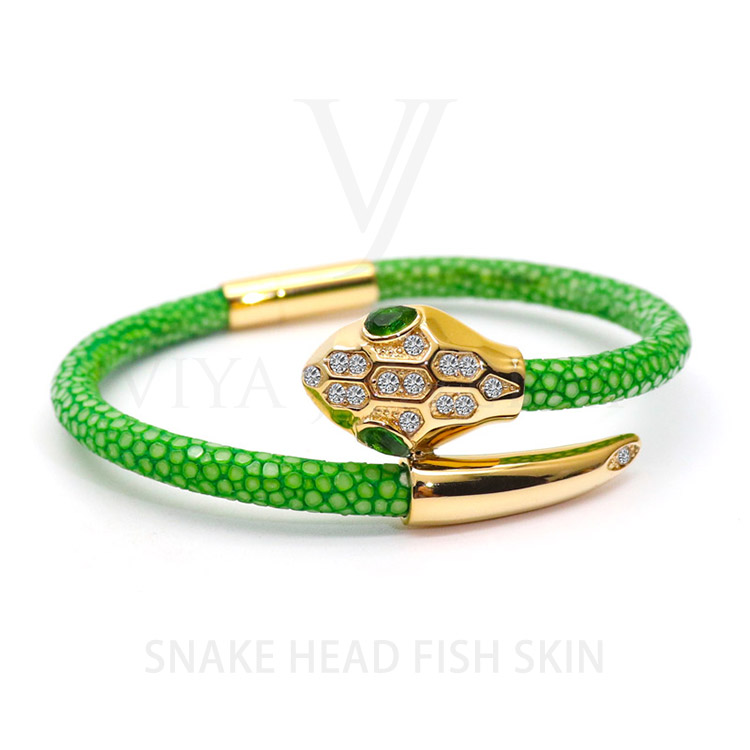 Stingray Snake Head Bracelet