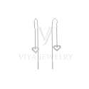 heart earring