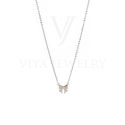 Women Bowknot Pendant Necklace