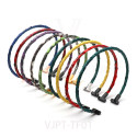 Python leather T Bangle