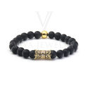 Black Onyx Stretchy bracelet 