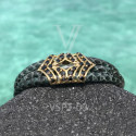 Luxury Python Leather Silver Charm Bracelet