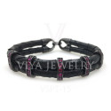 Popular Python Leather Bracelet
