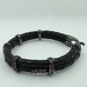 VSPT-15-high quality rings clasp python skin bracelet (3)