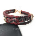 THREE-ROUND-PYTHON-LEATHER-CORDS-BRACELET-VSPT-18--(1)