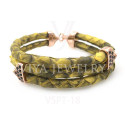 THREE-ROUND-PYTHON-LEATHER-CORDS-BRACELET-VSPT-18--(12)