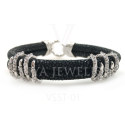 VSST-01-BLACK STINGRAY LEATHER ADD SILVER CLASP (4)