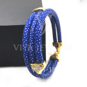 VSST-18-GENUINE STINGRAY LEATHER BRACELET WITH SILVER CLASP WITH DIAMONDS (9)