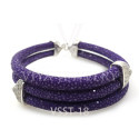 VSST-18-GENUINE STINGRAY LEATHER BRACELET WITH SILVER CLASP WITH DIAMONDS (13)