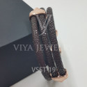VSST-19-Dark brown stingray bracelet with 925 silver buckle (8)