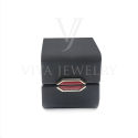 Stylish Lip-shaped center open jewelry box