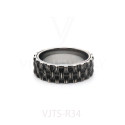 Classical Simple Tungsten Steel Ring
