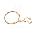 New Arrival Stainless Steel Round Snake Chain Adjustable Bracele