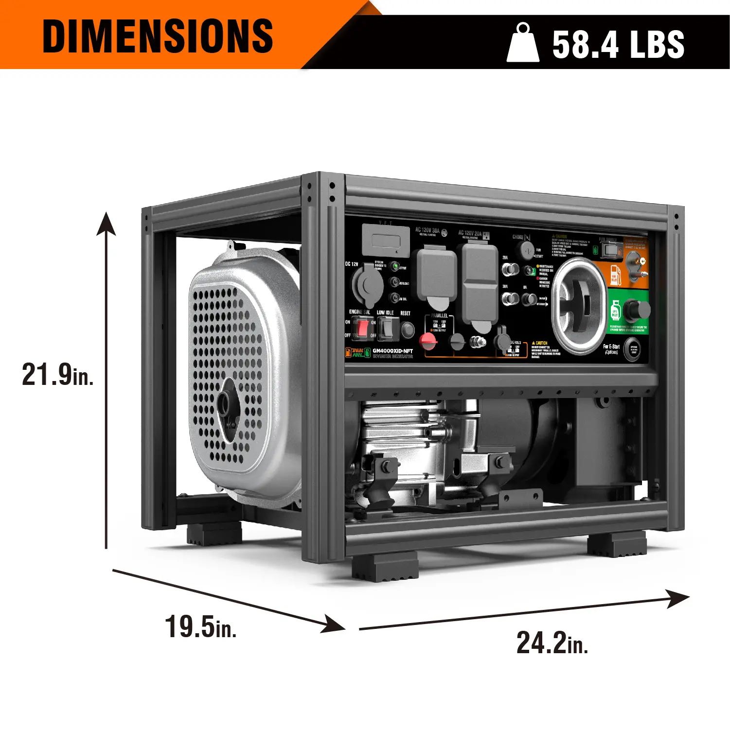 Official GENMAX GM4000XID-NFT product image 3