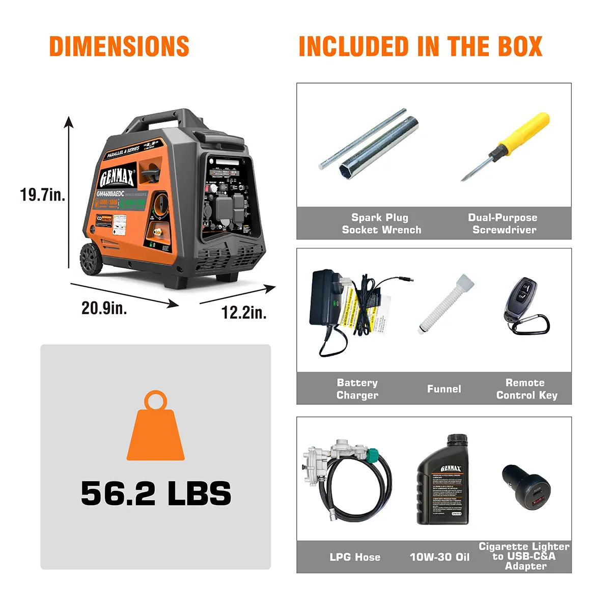 Official GENMAX GM4600iAEDC product image 8