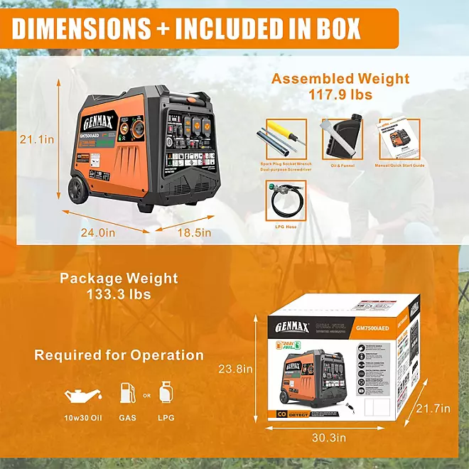 Official GENMAX GM7500iAED product image 4