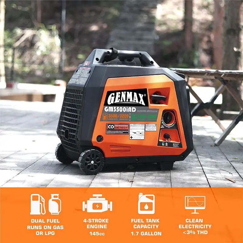 Official GENMAX GM3500iAD product image 3