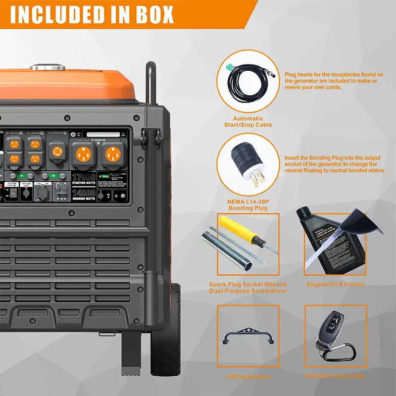 Official GENMAX GM17000iE product image 6