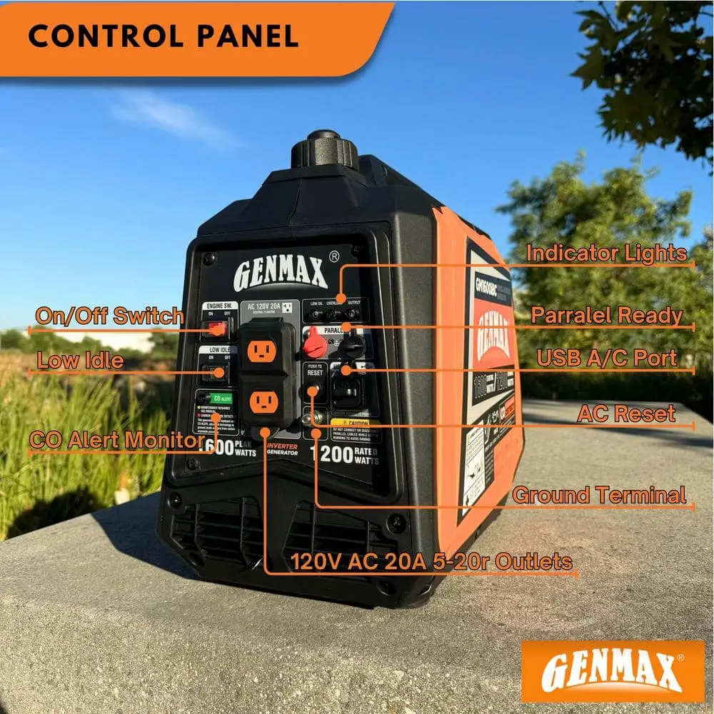 Official GENMAX GM1600iBC product image 4