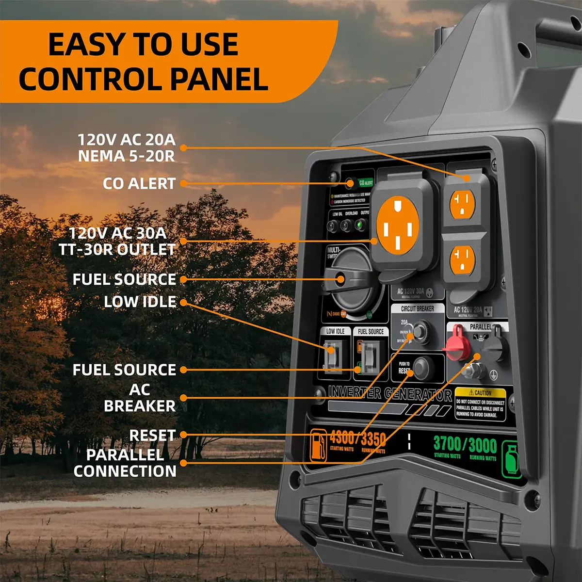 Official GENMAX GM4300iASD product image 3