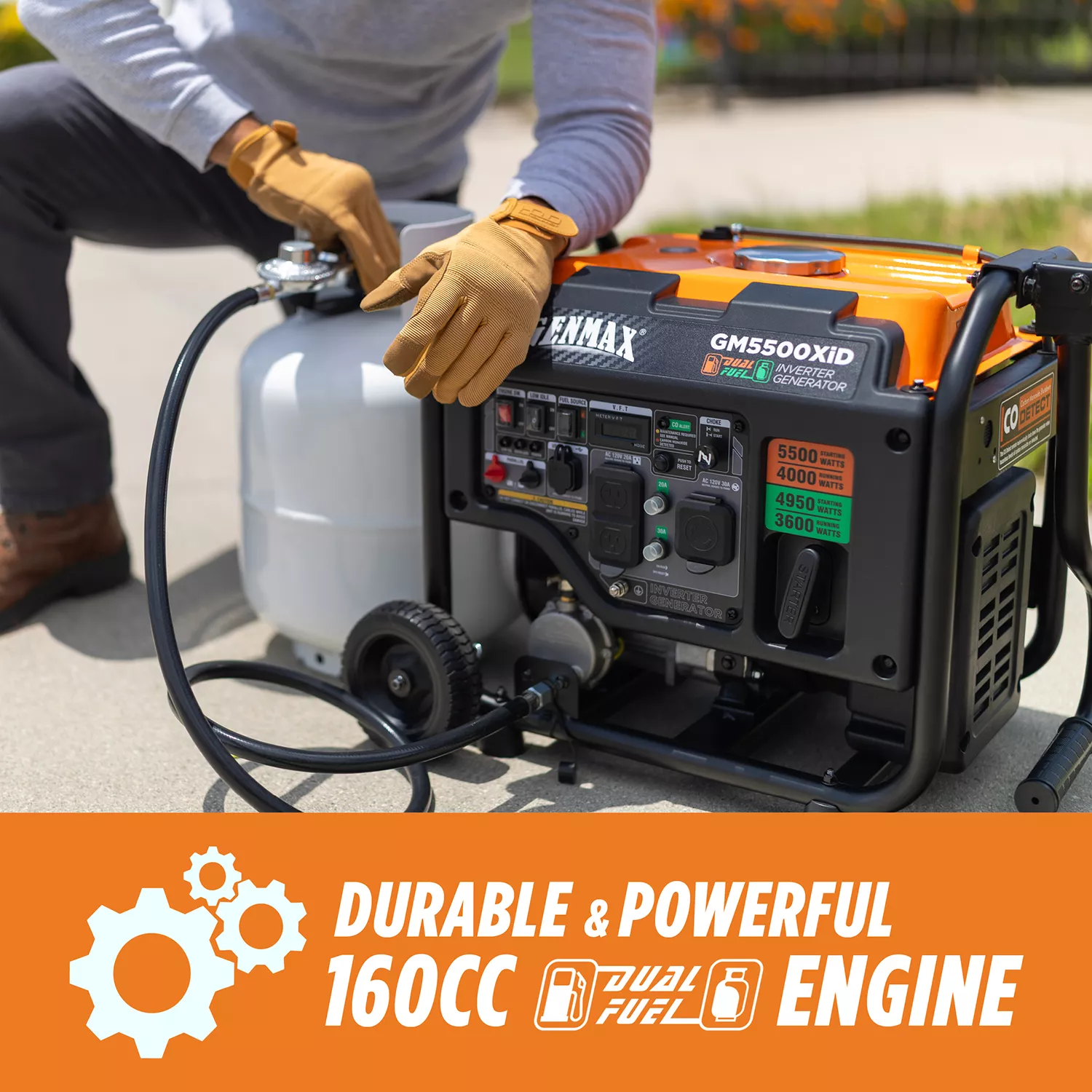 Official GENMAX GM5500XiD product image 7
