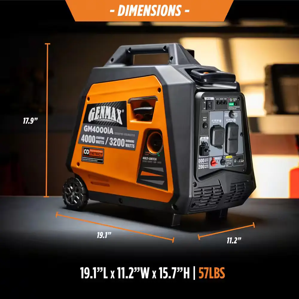 Official GENMAX GM4000iA product image 4