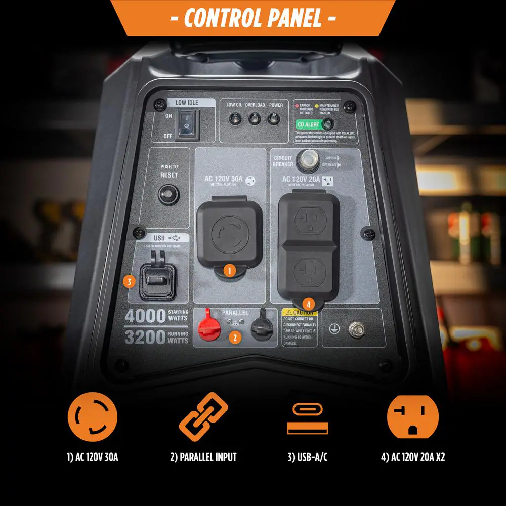 Official GENMAX GM4000iA product image 3