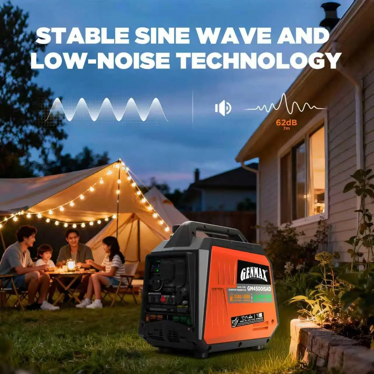 Official GENMAX GM4500iSAD product image 8