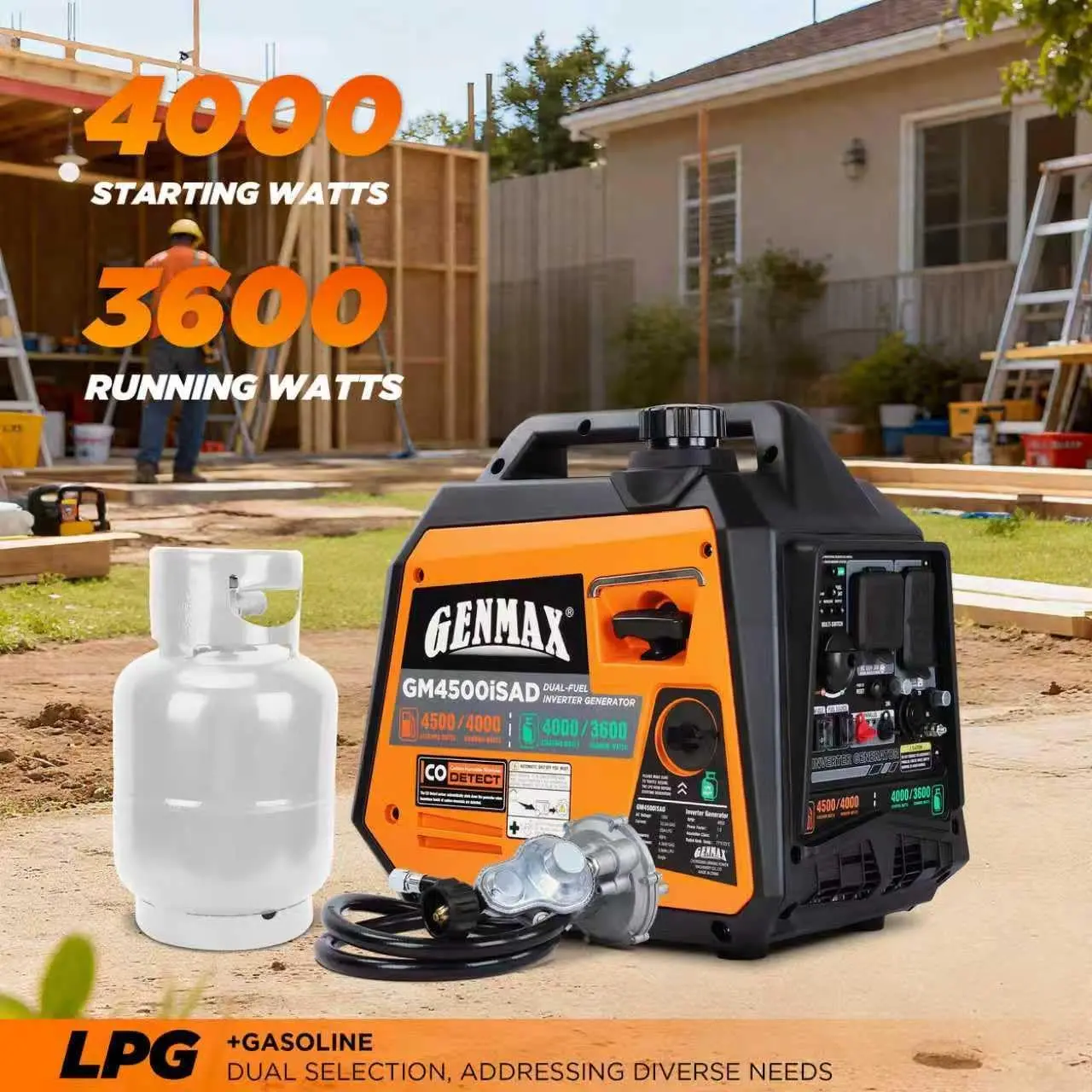 Official GENMAX GM4500iSAD product image 3