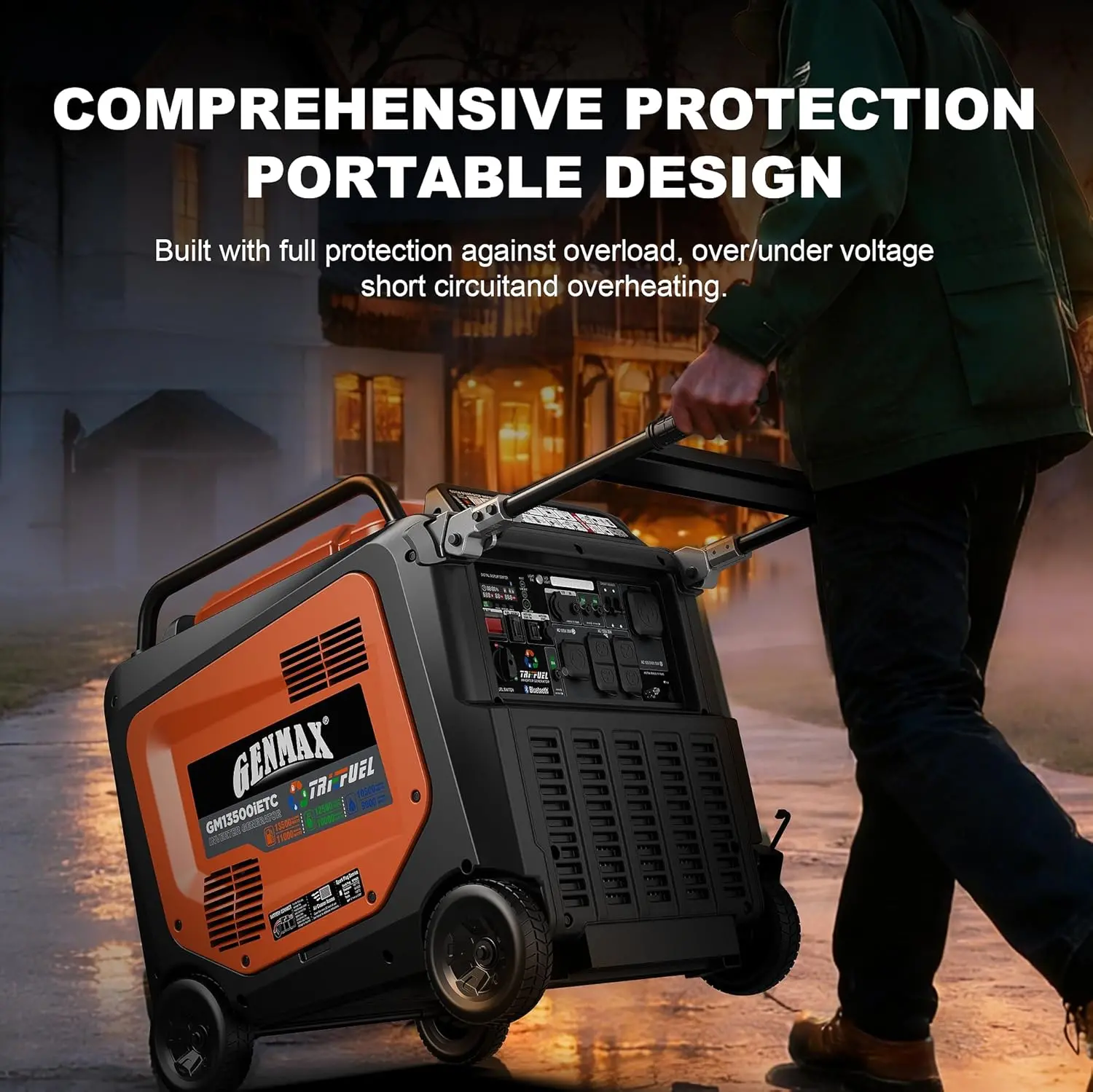 Official GENMAX GM13500iETC product image 7