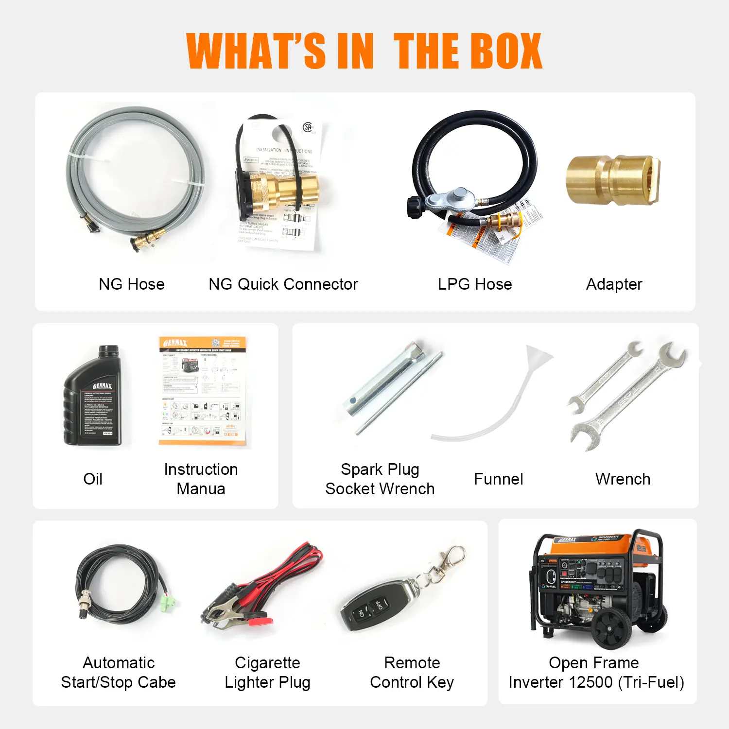 Official GENMAX GM12500XiT product image 8