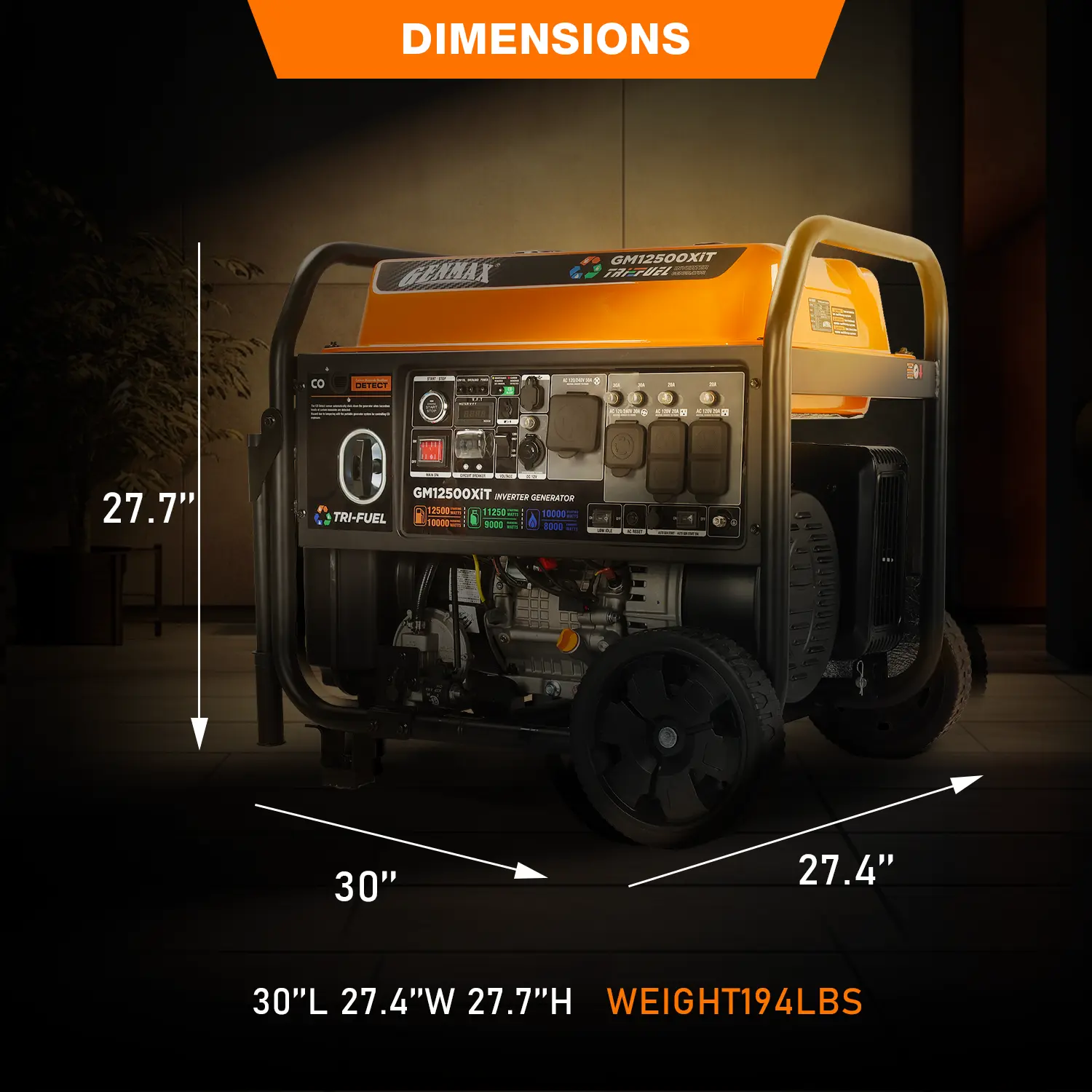 Official GENMAX GM12500XiT product image 4