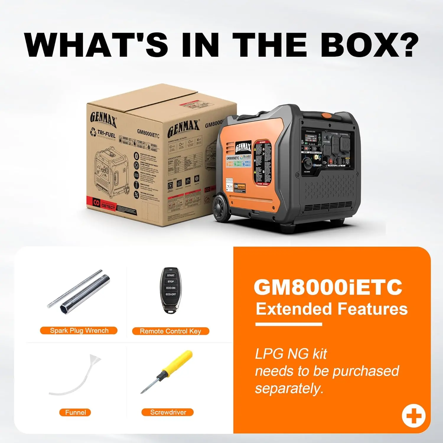 Official GENMAX GM8000iETC product image 9
