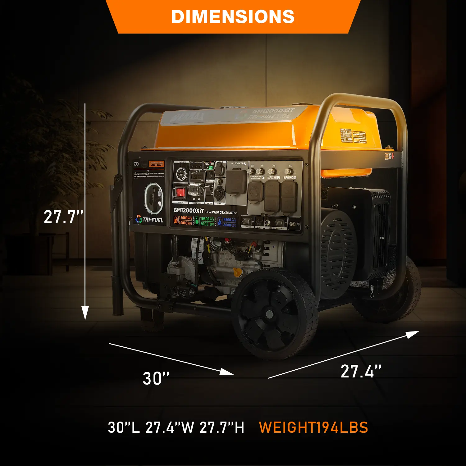 Official GENMAX GM12000XiT product image 5