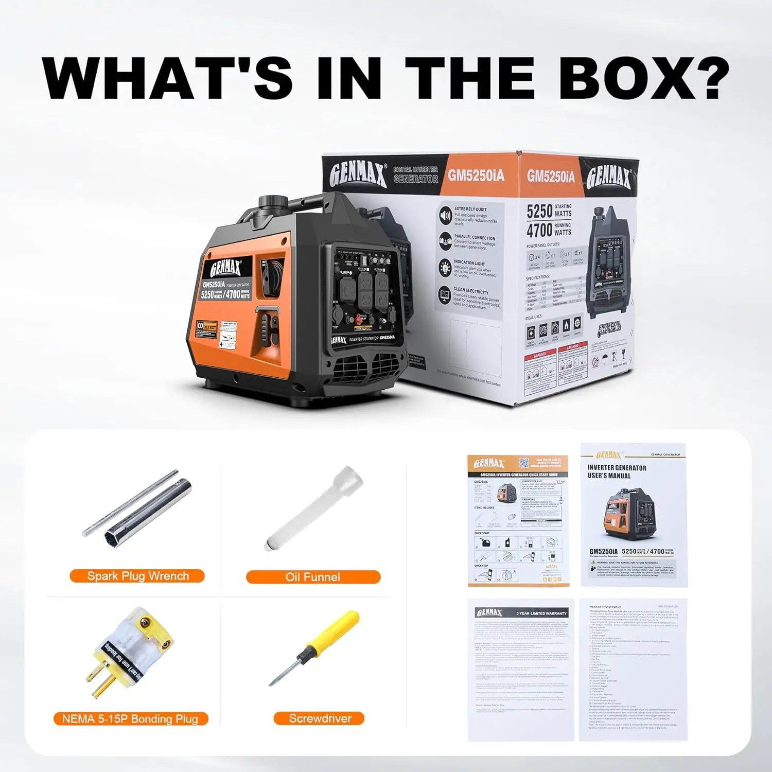 Official GENMAX GM5250iA product image 8