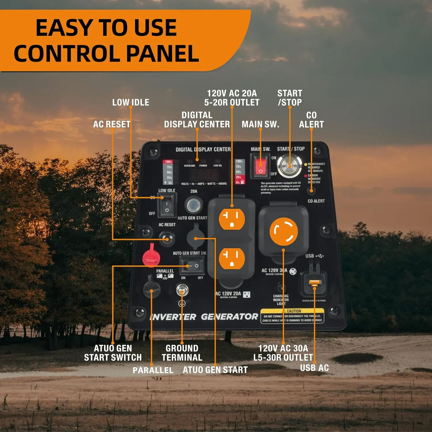 Official GENMAX GM5500iHD product image 6