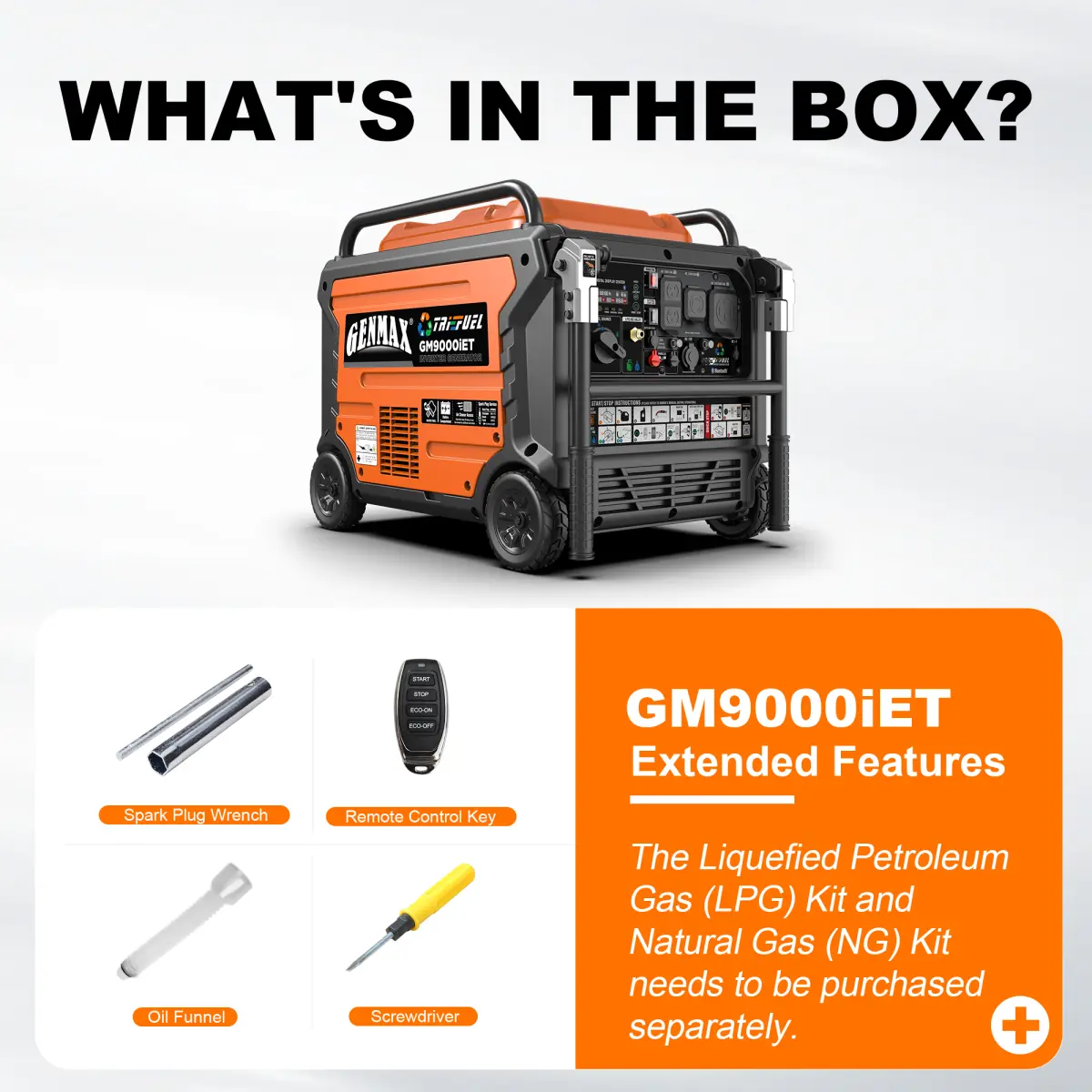 Official GENMAX GM9000iET product image 9