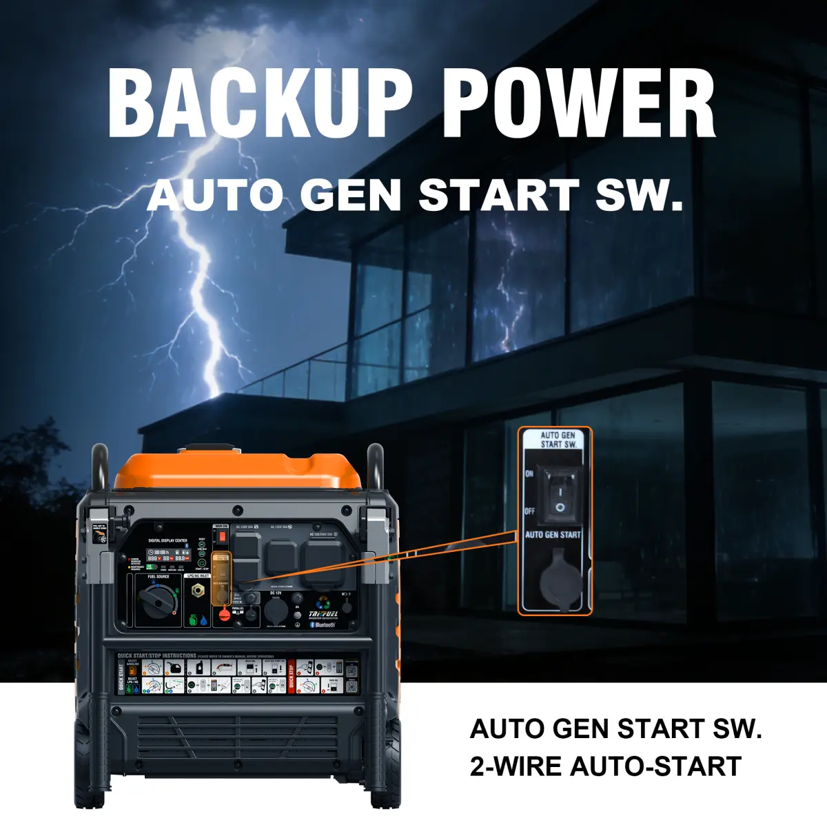 Official GENMAX GM9000iET product image 7