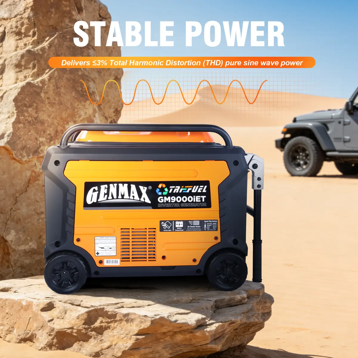Official GENMAX GM9000iET product image 4
