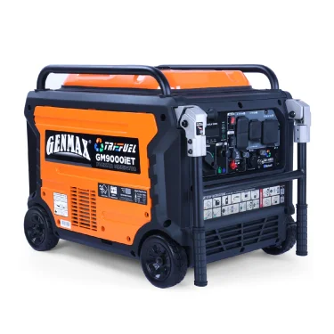GENMAX GM9000iET 9000-Watt Portable Tri-Fuel Inverter Generator
