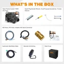 GENMAX GM10500XiT 10500 Peak Watt Tri Fuel Open Frame Inverter Generator