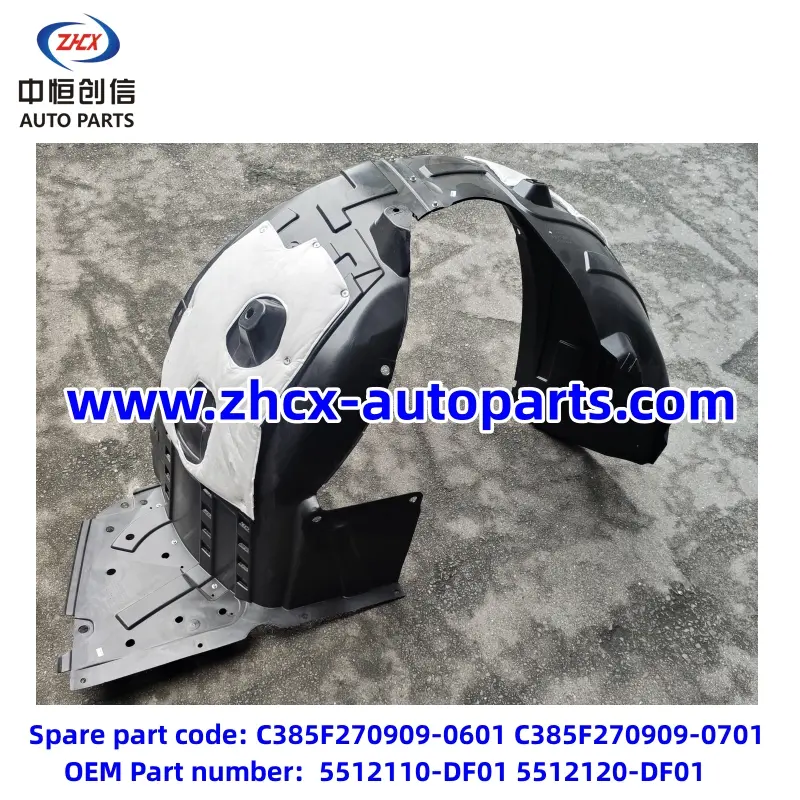 Front fender lining for changan DEEPAL SL03