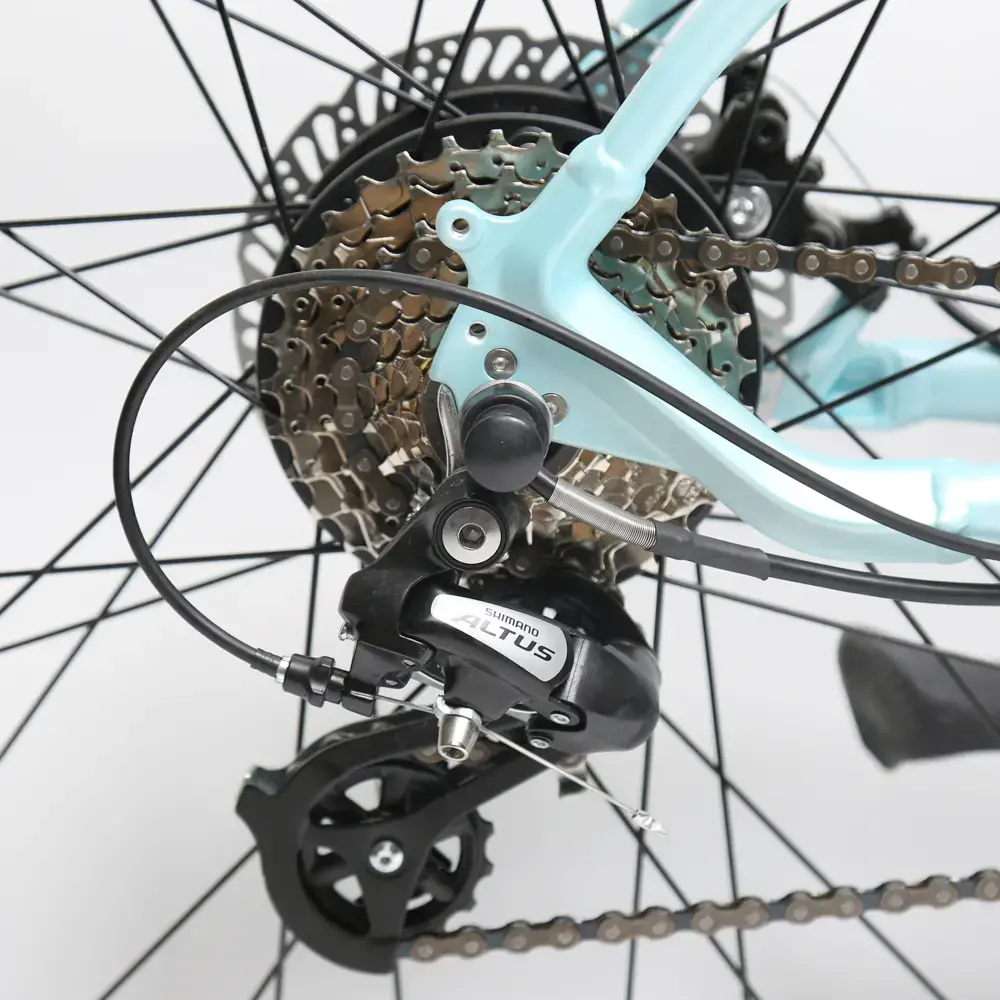 2022 Brand New Alloy Suspension Frame Electric Bike Bicycle 250W Middle Motor