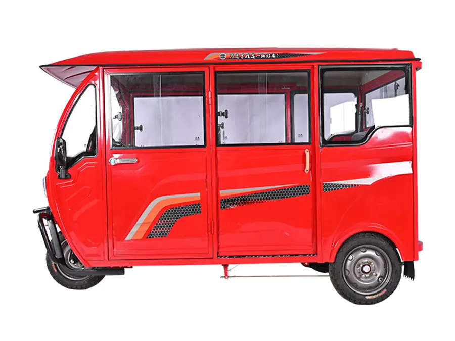 Full Closed Rickshaw Tricycle Keke Tricycle Electric Tricycle for Adults