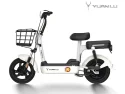 Economical Electric Scooter With Pedals Electric Bicycle With 48V Battery YUANLU2223-1Z