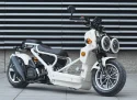 HS150T-A Scooter Motorcycle - White