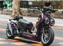 HS150T-A Scooter Motorcycle - Purple